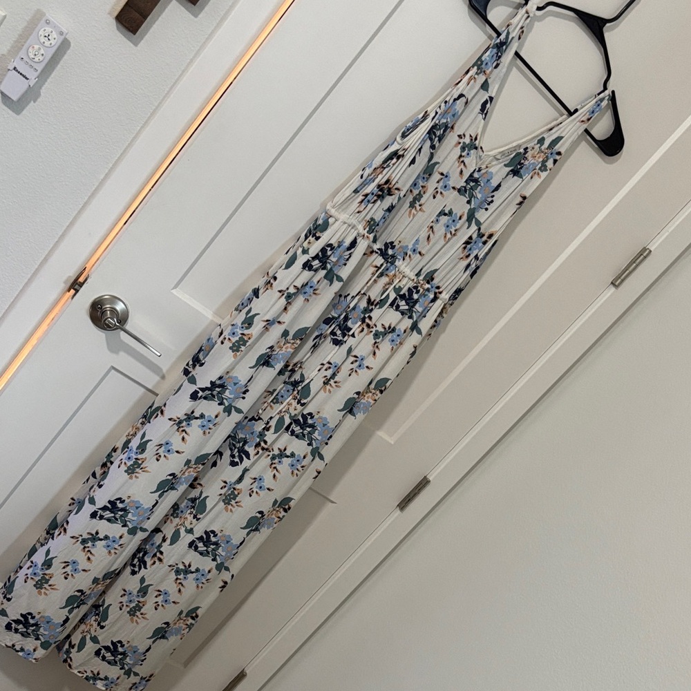 Vintage Lucky Brand Floral Maxi Dress